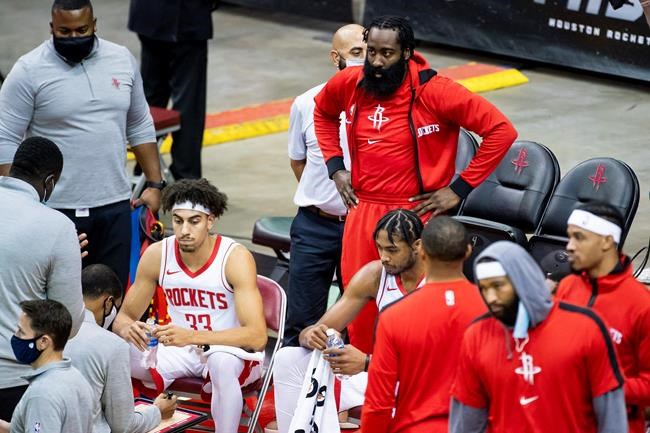 OKC-Houston game postponed, Harden out after COVID violation | iNFOnews.ca