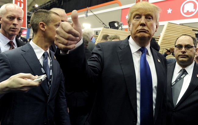 A border wall with Canada? No way, says Trump | iNFOnews.ca CP36524355