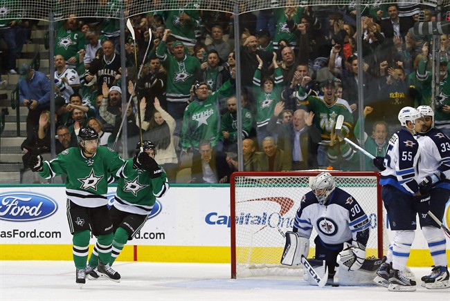 Seguin, Sharp score in shootout and Stars beat Jets 2-1 to end season-high 3-game losing streak | iNFOnews.ca CP35934870