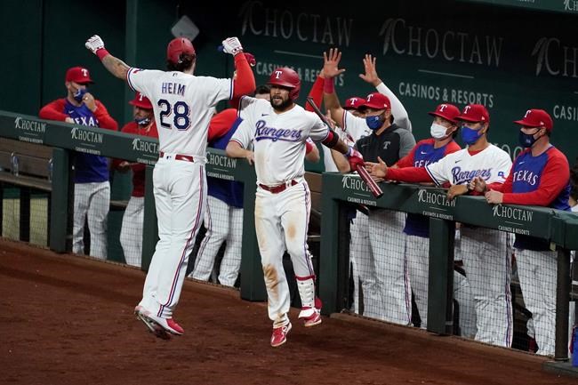 Lowe homers twice, pads RBI record as Rangers beat Jays 7-4 | iNFOnews.ca Lowe homers twice, pads RBI record as Rangers beat Jays 7-4 | iNFOnews.ca