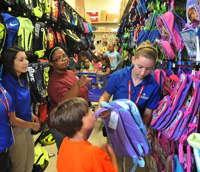 Here's how to time your back-to-school buys to get the most for your money | iNFOnews.ca CP34186518