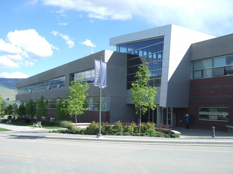 A building at a university campus.