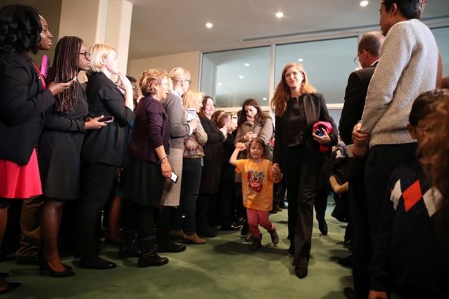 UN chief Ban Ki-moon bids colleagues, staff farewell | iNFOnews.ca CP2088033076