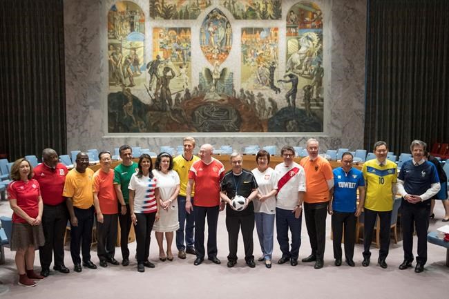 Russia's UN Mission does a special Cup launch | iNFOnews.ca CP764761630