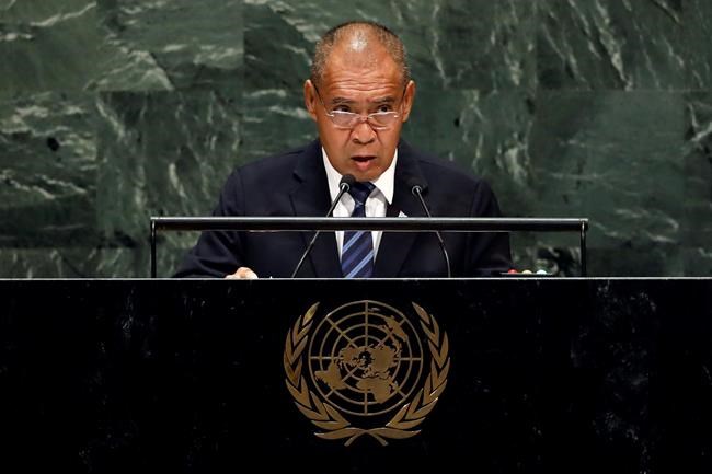 Syria gets its moment at UN, small island states sound alarm | iNFOnews.ca CP721162212