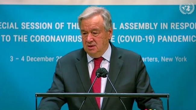 Donors pledge $370 million to UN humanitarian emergency fund | iNFOnews.ca CP631934969