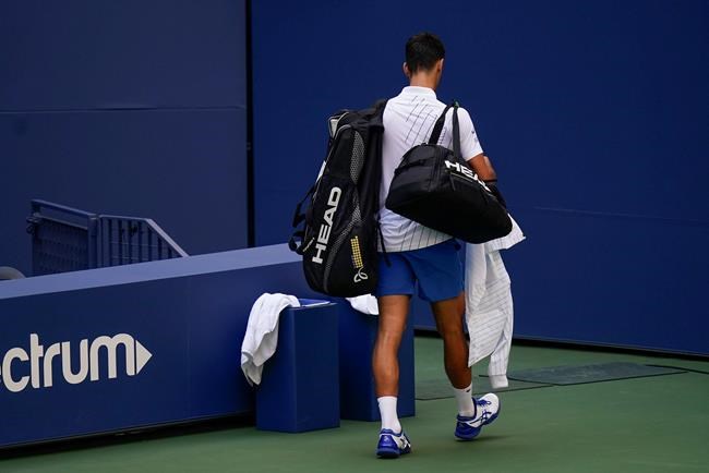 Djokovic out of US Open after hitting line judge with ball | iNFOnews.ca
