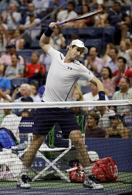 Gong Show: After let call, Murray loses at Open; Serena wins | iNFOnews.ca
