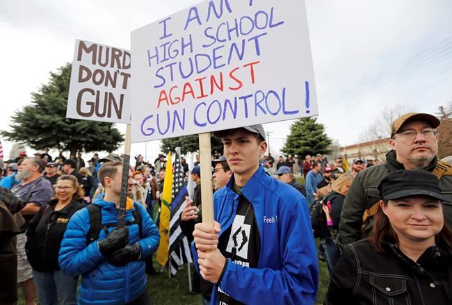 Student protesters say they're fed up, ready for gun reform | iNFOnews.ca CP673577094