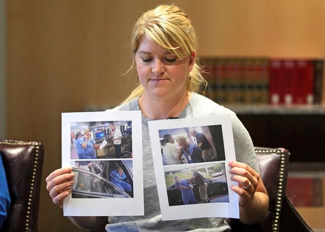 The Latest: Lawyer says officer threated after nurse arrest | iNFOnews.ca CP929248744