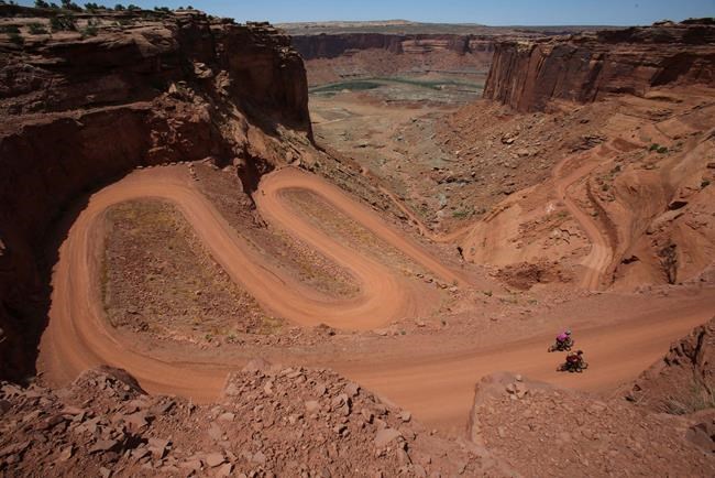 ATVs to be allowed on some roads in Utah's 5 national parks | iNFOnews.ca CP430662569