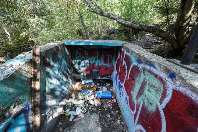 War against graffiti ongoing at Little Cottonwood Canyon | iNFOnews.ca CP284528211