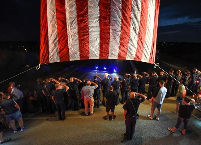 Body of firefighter killed in California returns to Utah | iNFOnews.ca CP109263776