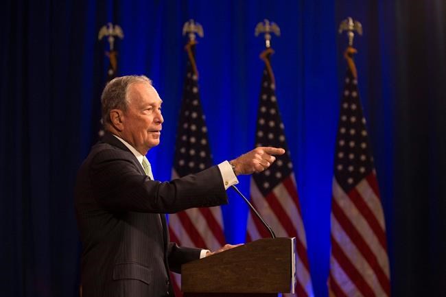 In Virginia, Bloomberg blasts Trump for Navy leader’s ouster | iNFOnews.ca CP474803550