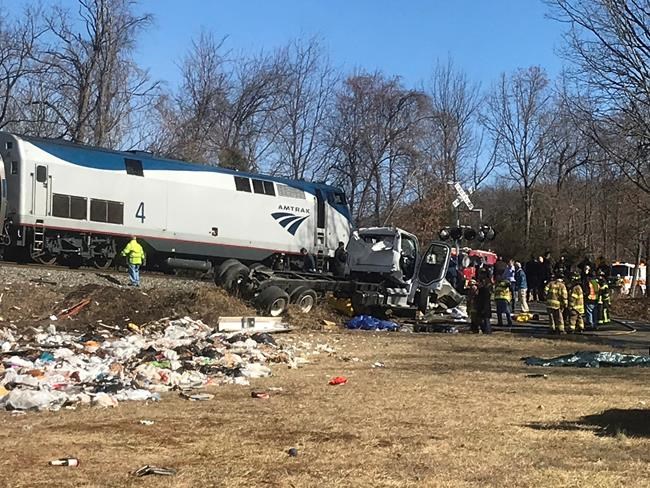 NTSB: Truck hit by GOP train was on tracks after warning | iNFOnews.ca