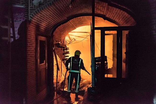 Iran firefighters put out blaze at historic bazaar in Tabriz | iNFOnews.ca CP1722470993