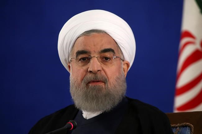 Iran's president criticizes US after Trump's sharp words | iNFOnews.ca CP1604959518