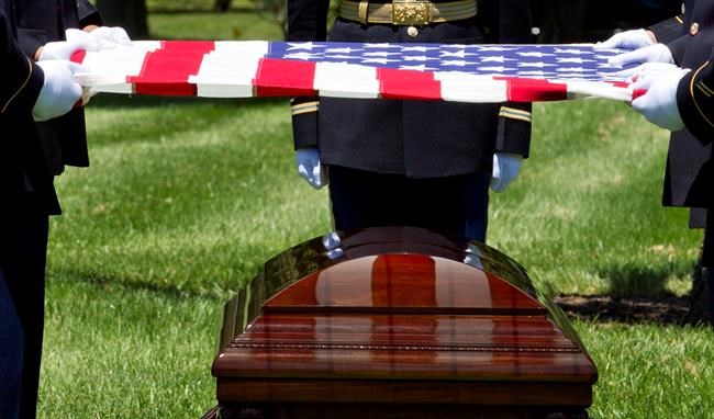 The Latest: WWII pilot missing since 1944 crash buried | iNFOnews.ca CP1011818917