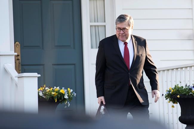 Mueller's obstruction punt left question in Barr's hands | iNFOnews.ca CP243217707