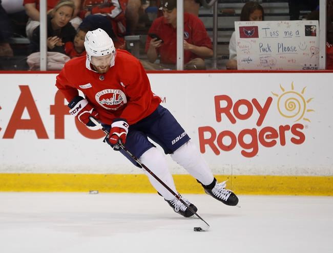 Kuznetsov practises as Capitals prepare to host first Cup final game in 20 years | iNFOnews.ca