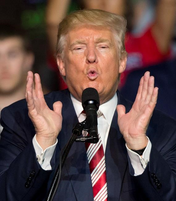 Trump says he'll do more for women as president than Clinton | iNFOnews.ca