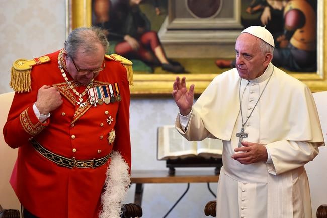 Pope takes over Knights of Malta after condom dispute | iNFOnews.ca
