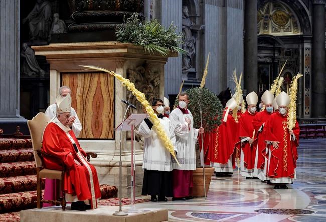 Pope on pandemic's second year: Weariness, economic hardship | iNFOnews.ca CP1983853565