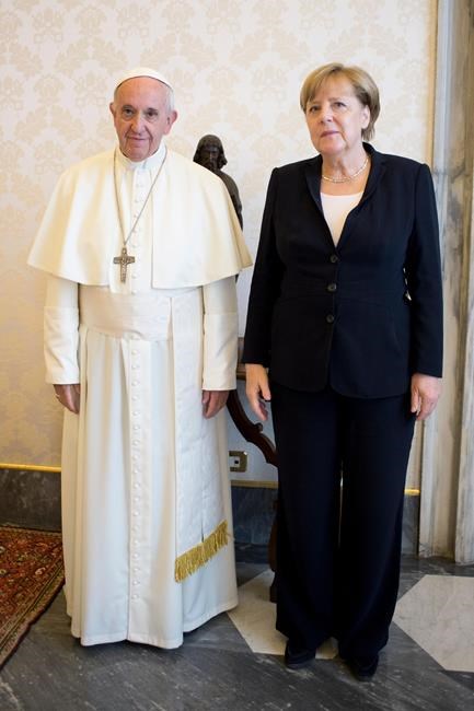 Merkel: Pope wants her to fight to save Paris climate deal | iNFOnews.ca Merkel: Pope wants her to fight to save Paris climate deal | iNFOnews.ca