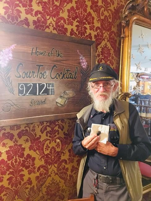 British man returns to Yukon to tipple his own toe in long-running tradition | iNFOnews.ca