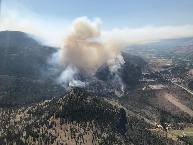 Evacuation alert for 206 properties as wildfire grows in southern Okanagan | iNFOnews.ca CP2023634138