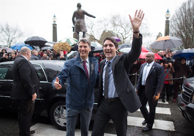 Trudeau makes first trip to Vancouver city hall for a prime minister since 1973 | iNFOnews.ca CP35724973