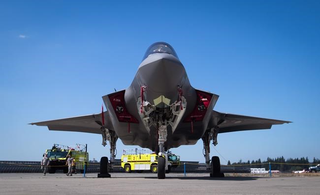 F-35 stealth fighters make Canadian debut at Abbotsford air show | iNFOnews.ca CP1687622799