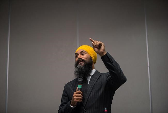 Jagmeet Singh: First-past-the-post enables 'fringe' candidates like Doug Ford | iNFOnews.ca CP652044100