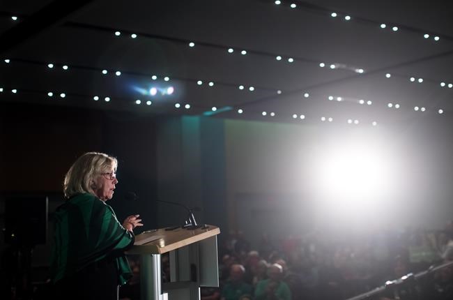 Next election could be some time away, predicts Green Leader Elizabeth May | iNFOnews.ca CP161092309