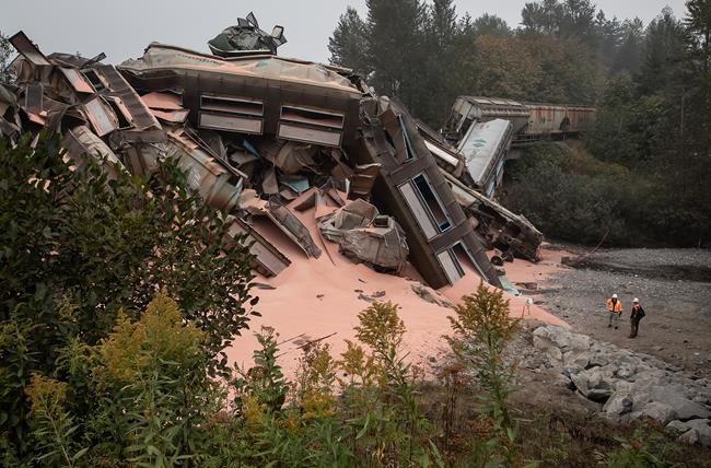 Cleanup is underway after train derailment in British Columbia | iNFOnews.ca