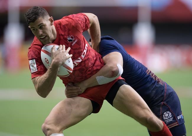 New Zealand tops Canada 15-14 in rugby sevens as both teams move onto quarters | iNFOnews.ca CP461341573