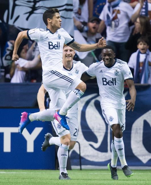 Davies, Montero lead Whitecaps past Red Bulls 2-0 in CONCACAF quarter-finals | iNFOnews.ca