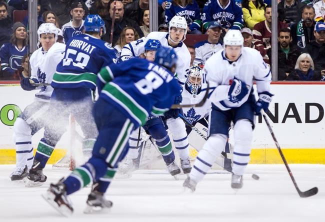 Jacob Markstrom makes 35 saves to lead Canucks past Maple Leafs | iNFOnews.ca CP2039882216