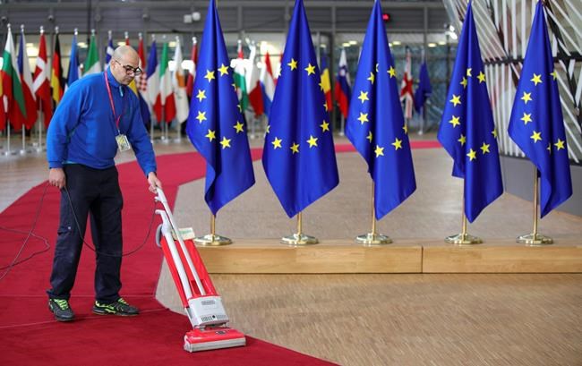 The Latest: UK's May says committed to 'orderly' Brexit | iNFOnews.ca CP26740783