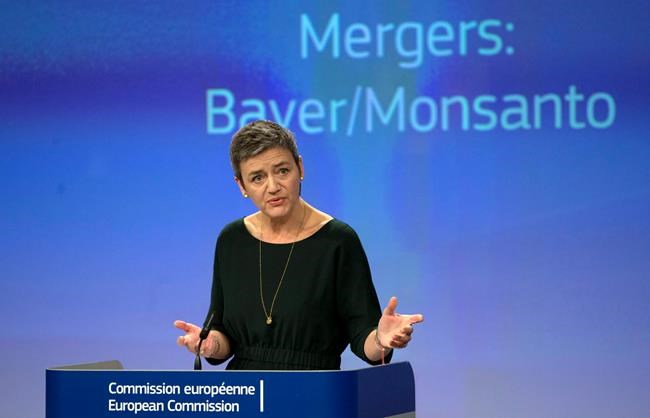 EU approves Bayer takeover of Monsanto after concessions | iNFOnews.ca CP432193788