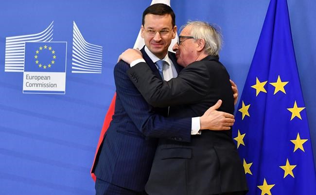 EU, Poland discuss Poland's divisive judicial reform | iNFOnews.ca EU, Poland discuss Poland's divisive judicial reform | iNFOnews.ca