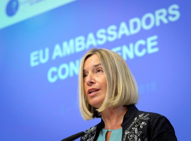 Top diplomat calls for greater EU role amid global chaos | iNFOnews.ca CP889659049