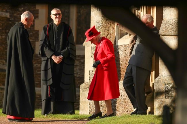Queen Elizabeth II, close family celebrate Christmas | iNFOnews.ca CP809834814