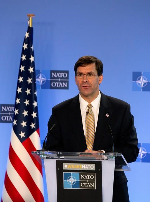 Pentagon chief seeks to reassure NATO over US troop plans | iNFOnews.ca
