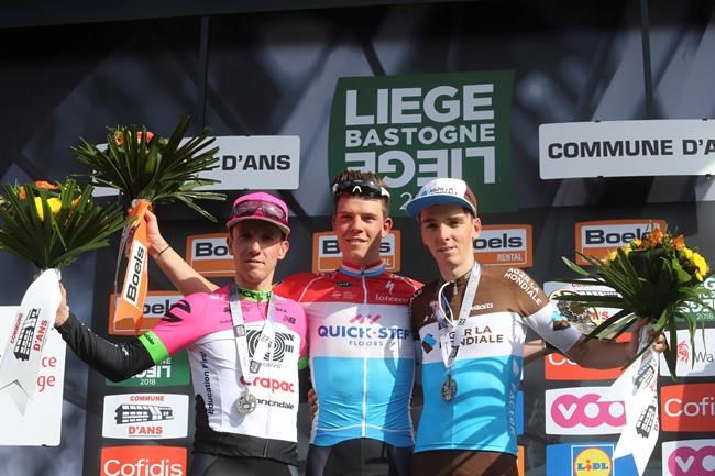 Canadian rider Michael Woods makes history at Liege-Bastogne-Liege race | iNFOnews.ca Canadian rider Michael Woods makes history at Liege-Bastogne-Liege race | iNFOnews.ca