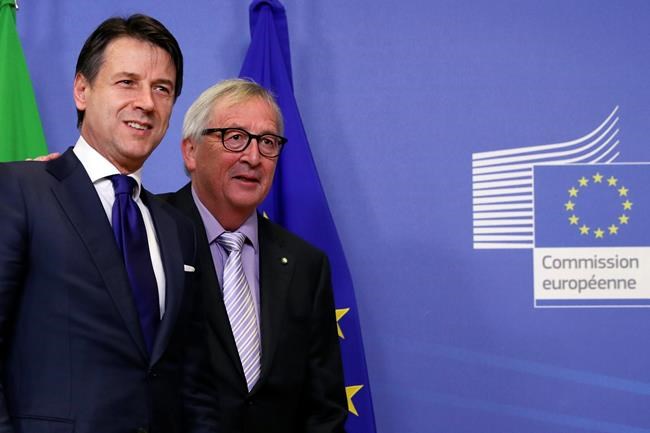 Italy lowers deficit in revised budget to avoid EU sanctions | iNFOnews.ca CP1816660554