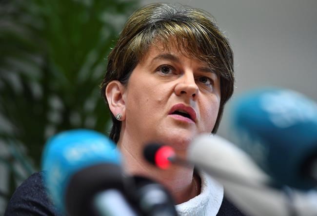Northern Ireland party rejects EU plans on Ireland border | iNFOnews.ca CP1877956747