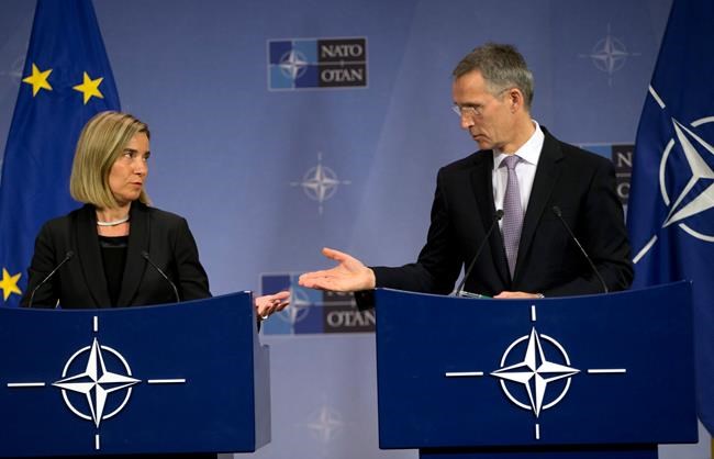 NATO, EU make show of unity amid uncertainty posed by Trump | iNFOnews.ca CP847556191