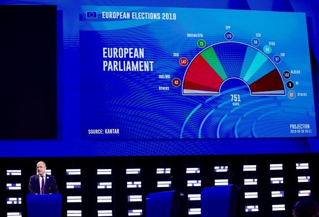 Europe-wide vote fragments centre as far right, Greens gain | iNFOnews.ca CP1923516027