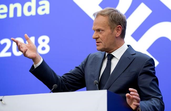 EU to Trump: Stop threatening us with tariffs | iNFOnews.ca CP919463931